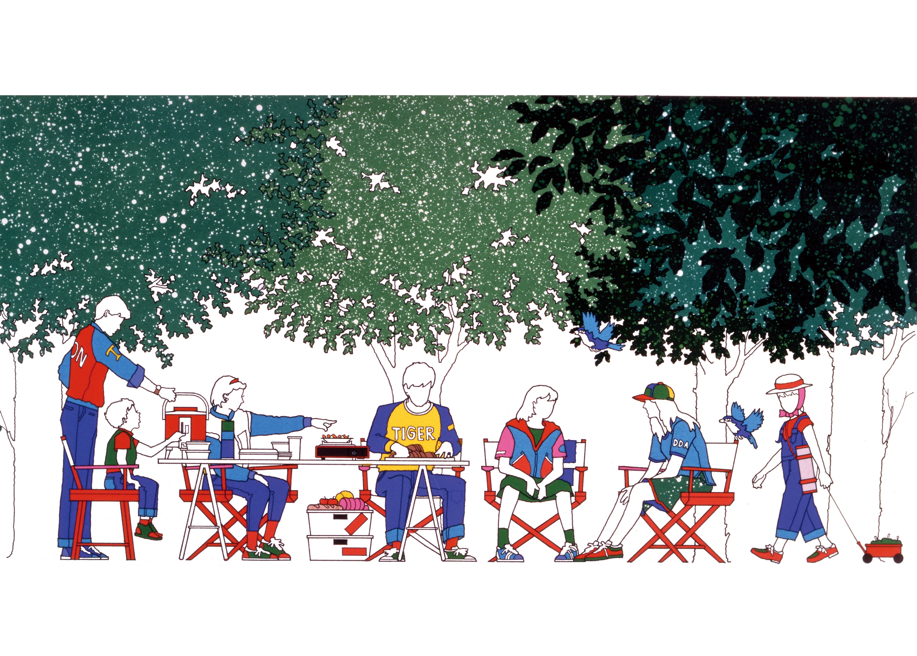 タイガー魔法瓶との仕事イラスト