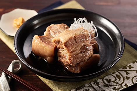 Braised pork belly