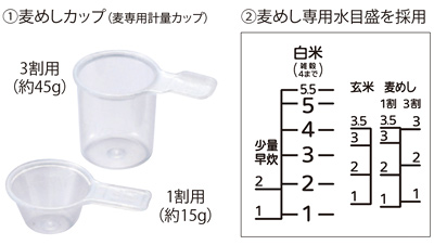 麦３割がおいしい「麦めし」専用メニュー搭載