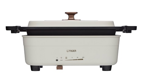 Tiger Thermos Grill Pan Hot Plate White CRL-A30W-W From Japan