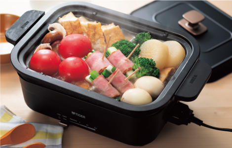 Tiger Thermos Grill Pan Hot Plate White CRL-A30W-W From Japan