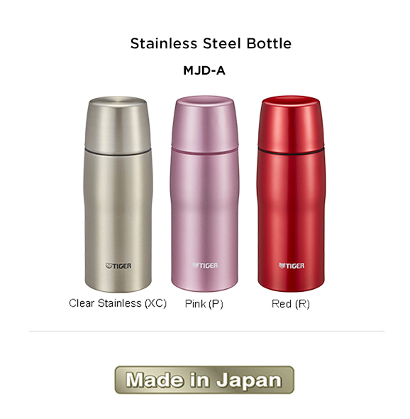 Tiger Stainless Steel 0.48L Mug Bottle MJA-B048 Red