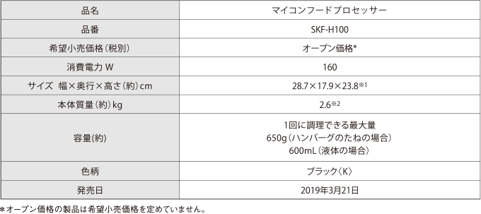 製品仕様