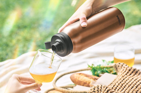 タイガー真空断熱炭酸ボトル (保冷専用)年間目標の出荷本数10万本※1を