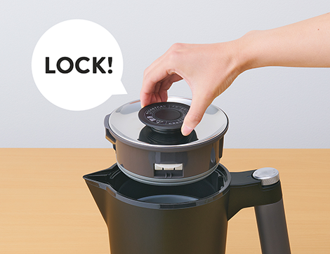 Self-locking feature