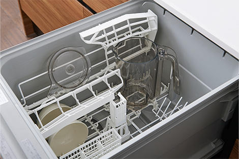 カップ・ふたは、食器洗い乾燥機に対応