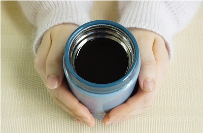 The stainless-steel mug designed to look lovely when you are drinking from it