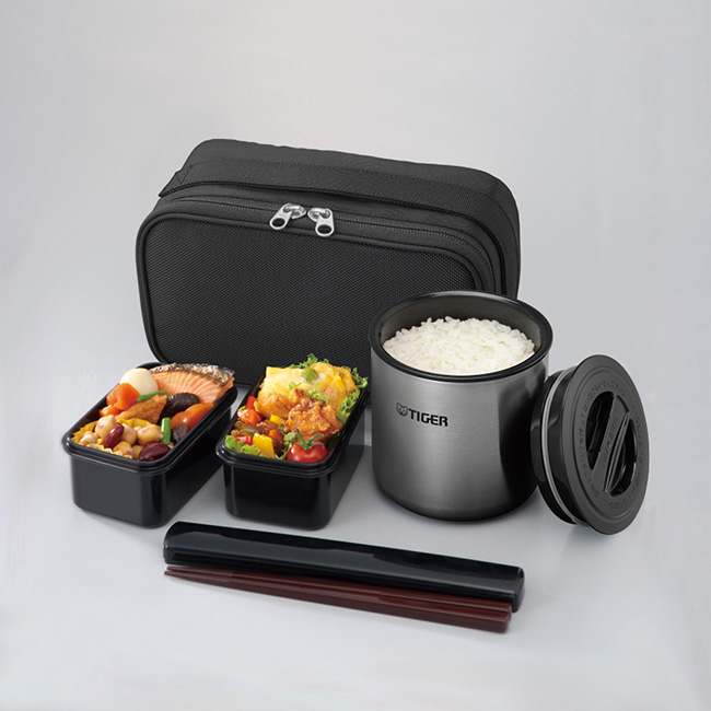 Tiger Thermal Bento Lunch Box Black LWY-E461-K