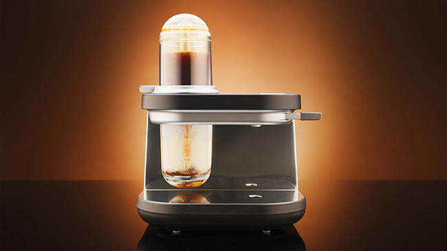 自動サイフォン式コーヒー抽出システム搭載コーヒーメーカー