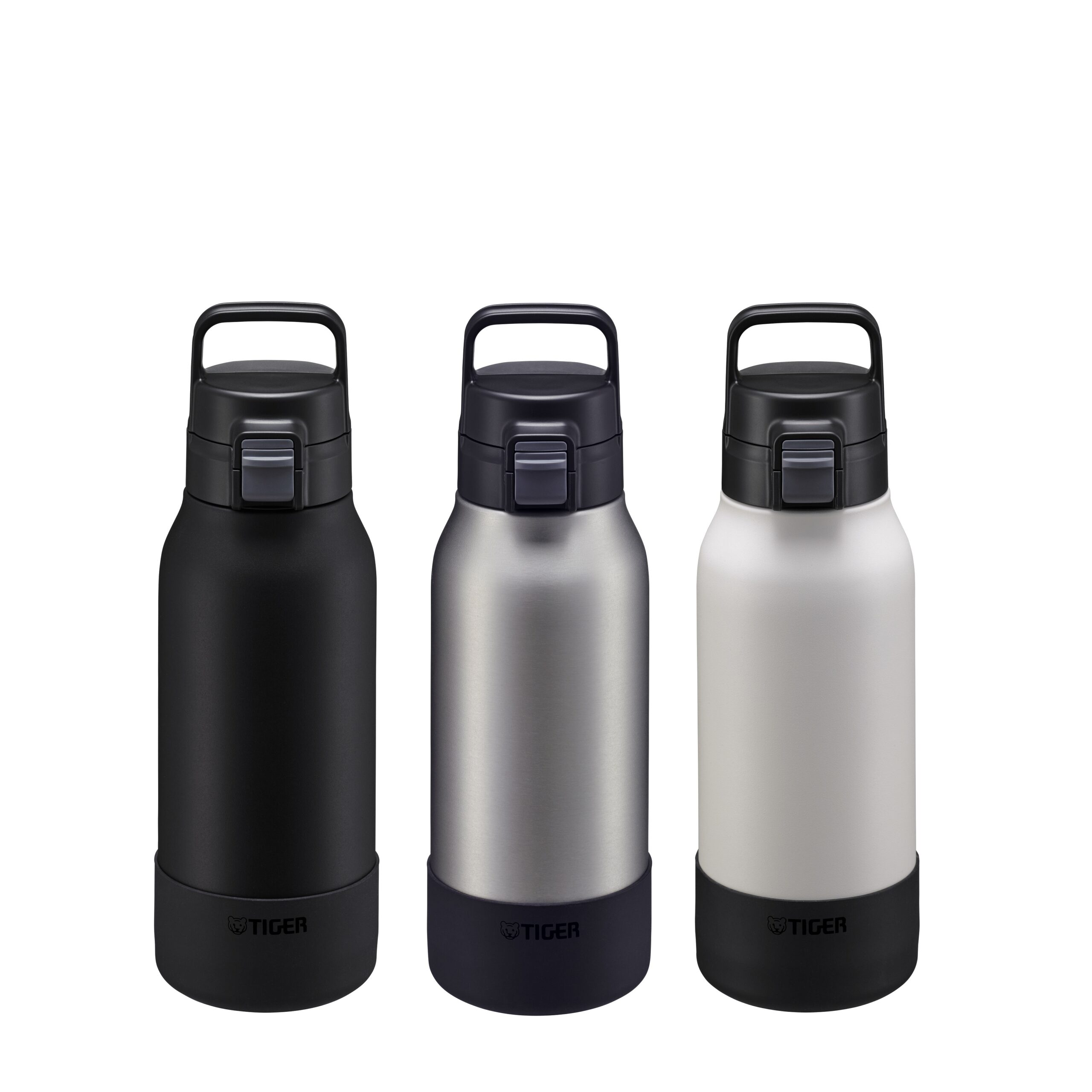 Tiger Stainless Mini Bottle White