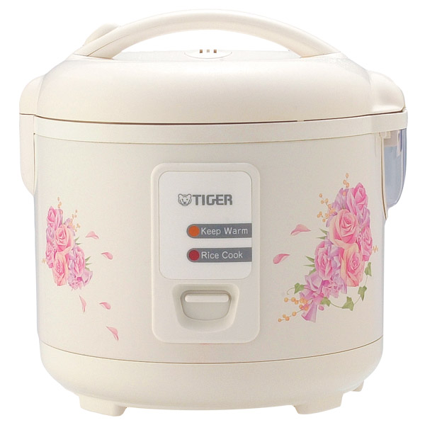 Tiger Corporation JNP-S55U-HU 3-Cup Rice Cooker and Warmer, Stainless Steel  Gray JNP+S55UHUY - The Home Depot