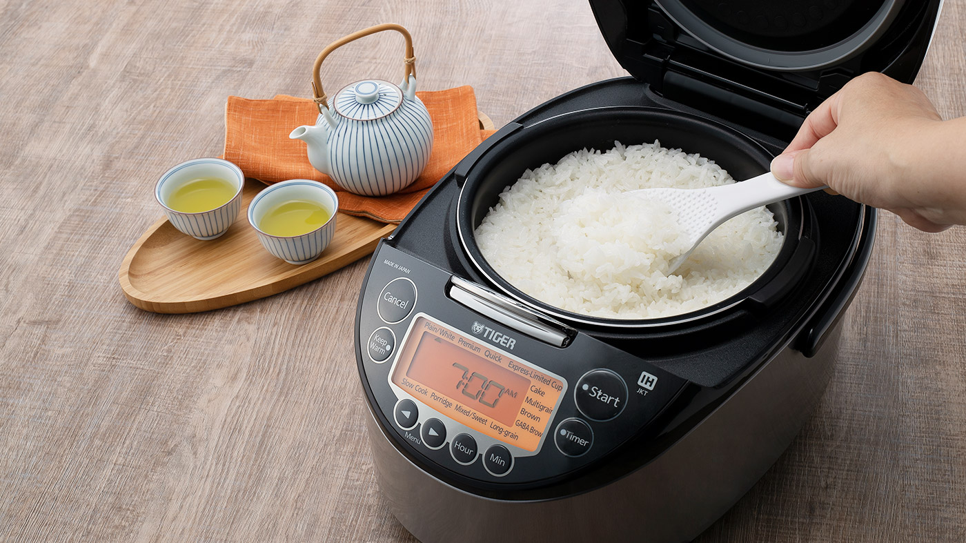 HOW TO COOK RICE WITH RICE COOKER