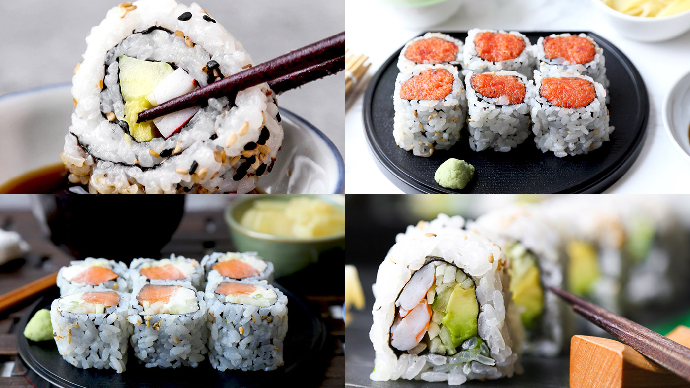8 Easy Sushi Rolls Recipes You Can Make At Home
