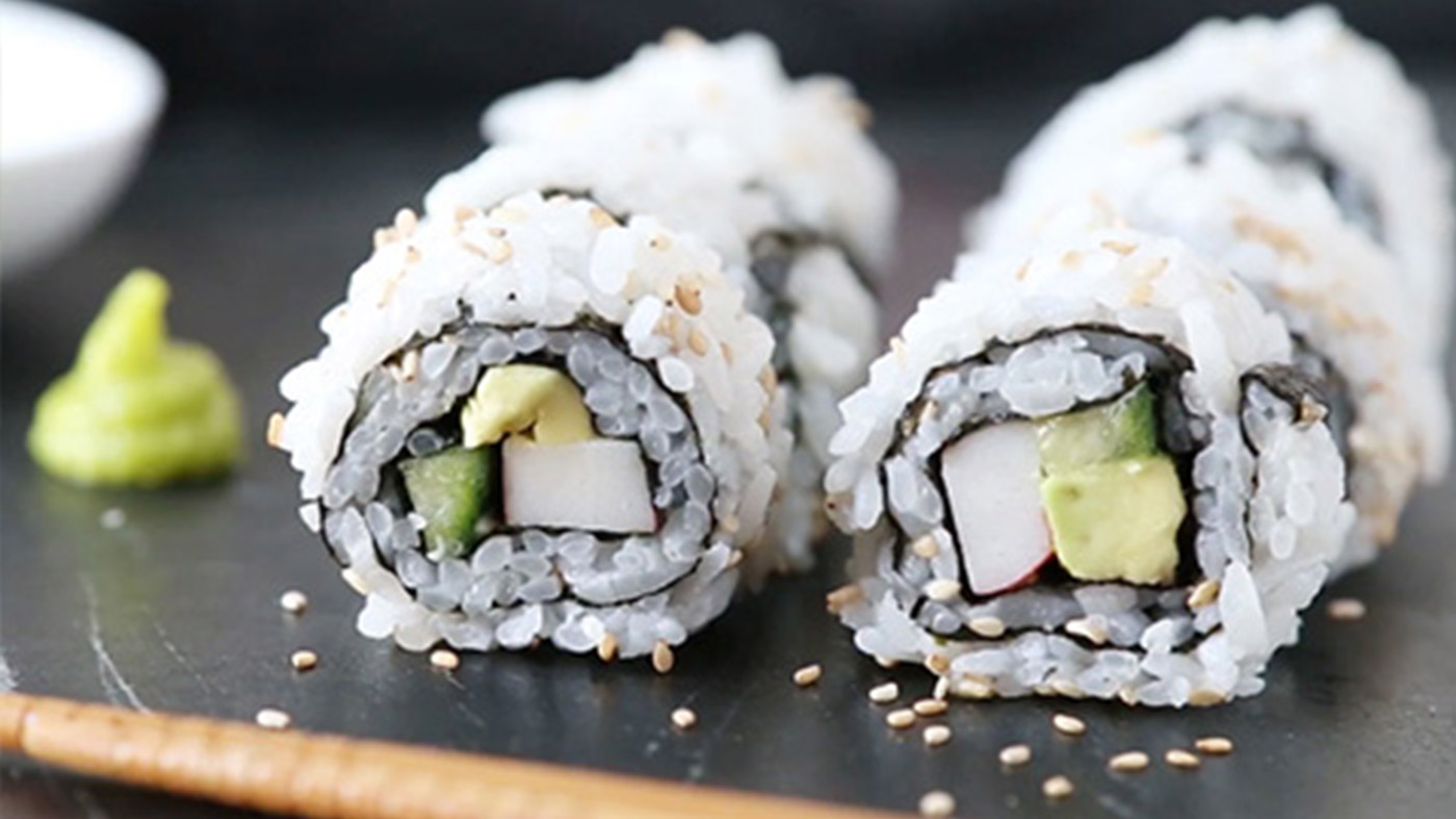 How to make perfect California roll with sushi mold