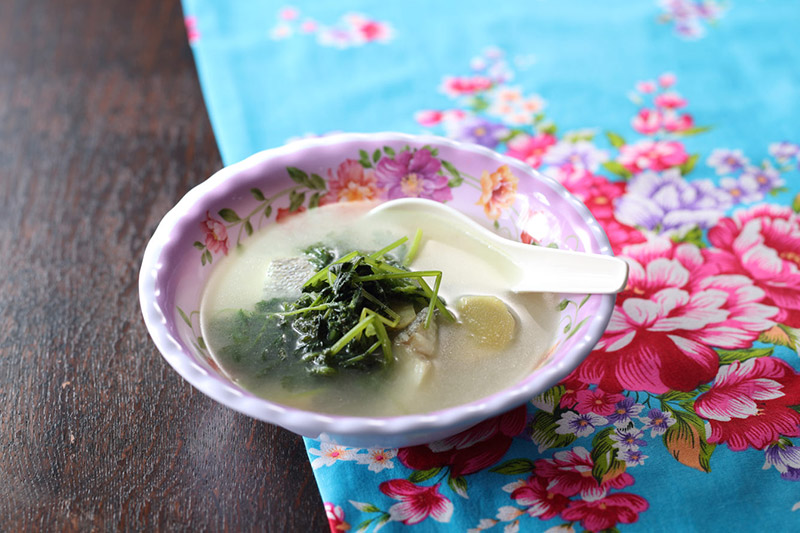 Coriander Fish Soup