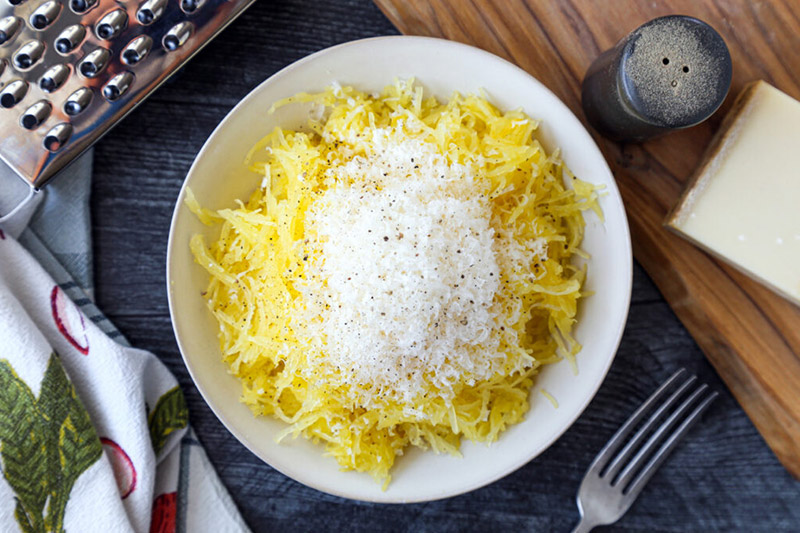 Cheesy Spaghetti Squash