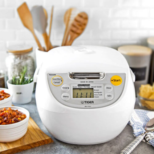 5 Cup Microcontrolled Fuzzy° Logic Rice Cooker By Panasonic