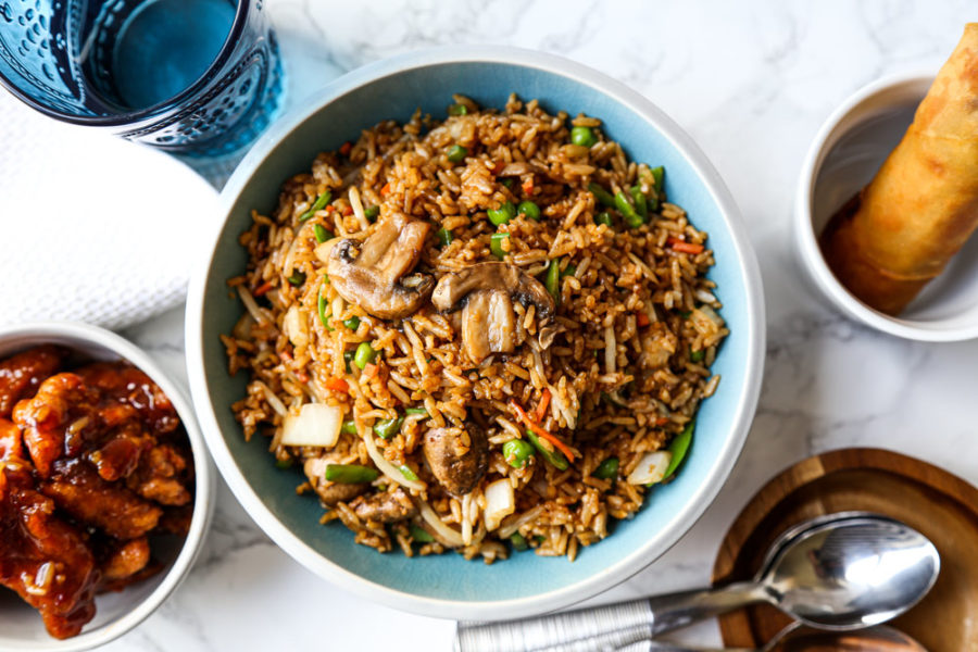 Takeout Style Vegetable Fried Rice