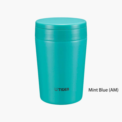 TIGER Tiger Thermos Vacuum Insulated Soup Jar 380ml Insulated Lunch Box  Wide Mouth Round Bottom Saffron Yellow MCL-B038-YS Tiger 