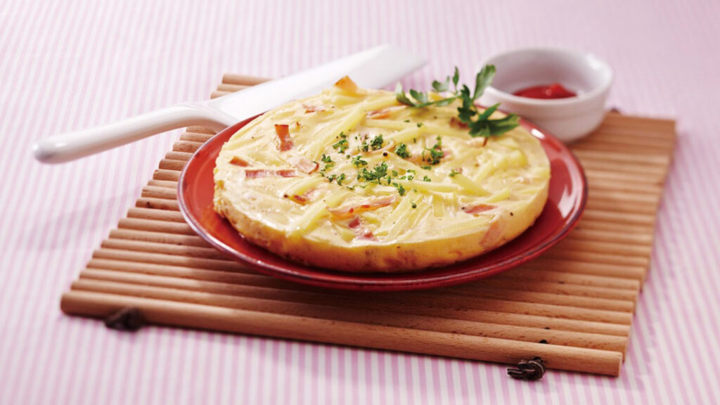 Bacon and Potato Frittata