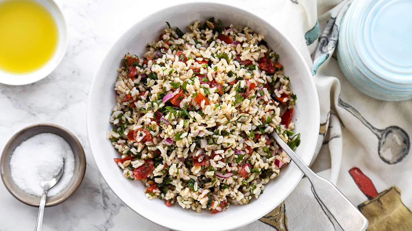 Brown Rice Tabbouleh