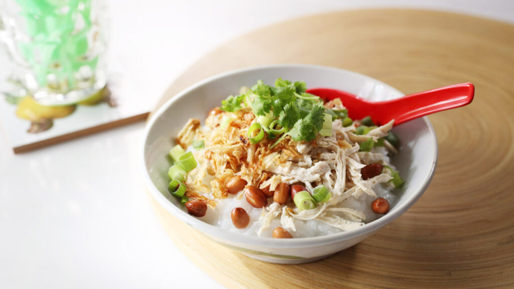 Bubur Ayam - Indonesian Chicken Porridge