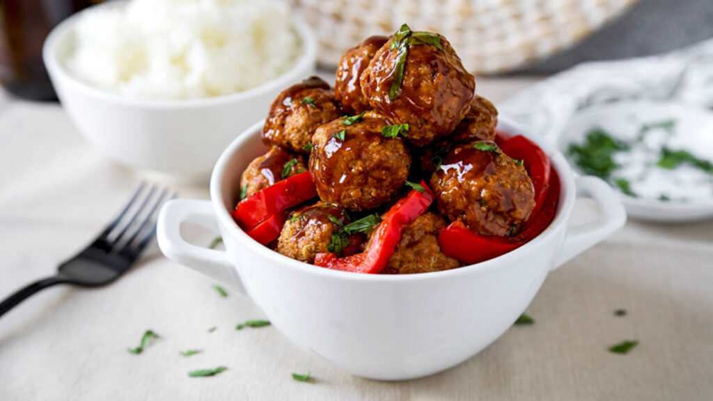 Cajun turkey meatballs