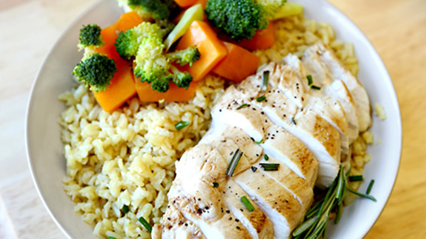 Chicken and Rice With Vegetables