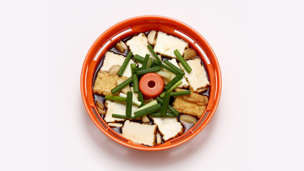 Chinese Marinated Tofu Rice Tacook