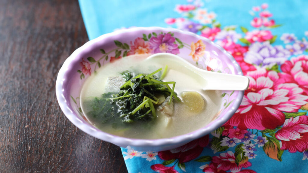 Coriander Fish Soup