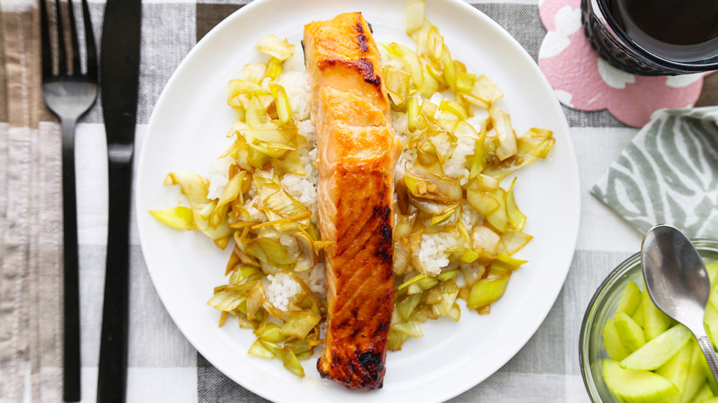 Ginger Leek Salmon