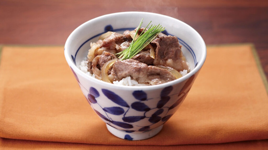 Gyudon (牛丼) Japanese Beef Bowl