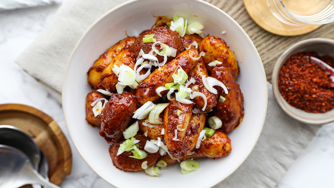 Korean Style Potatoes