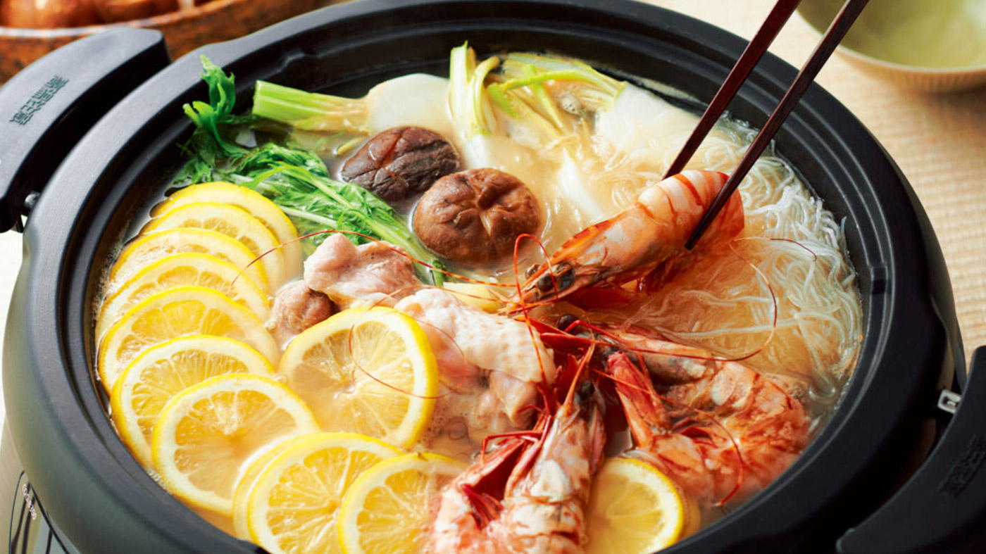 Seafood Nabe - A Japanese Hot Pot