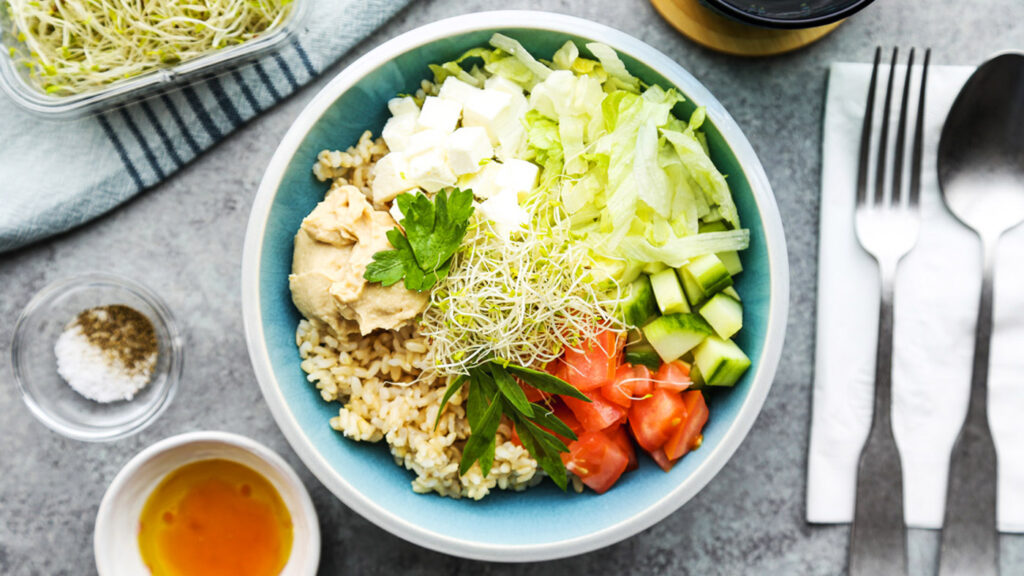 Mediterranean Rice Bowl