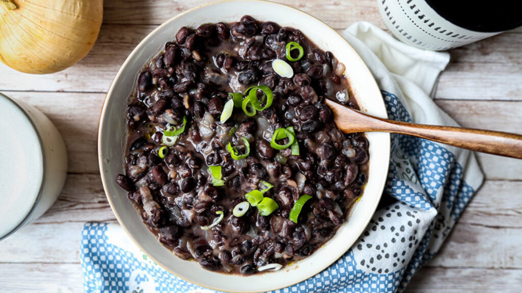 Rice Cooker Black Beans