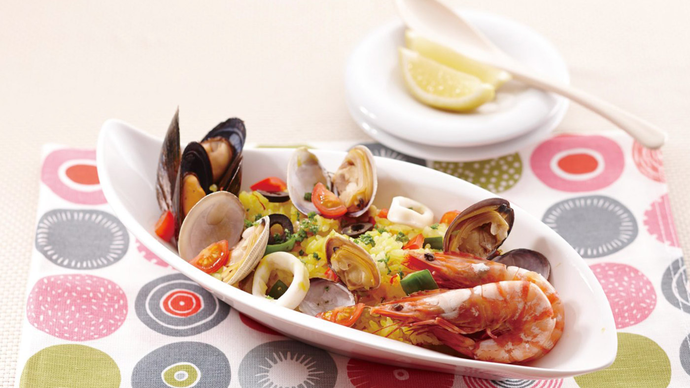 Seafood Paella