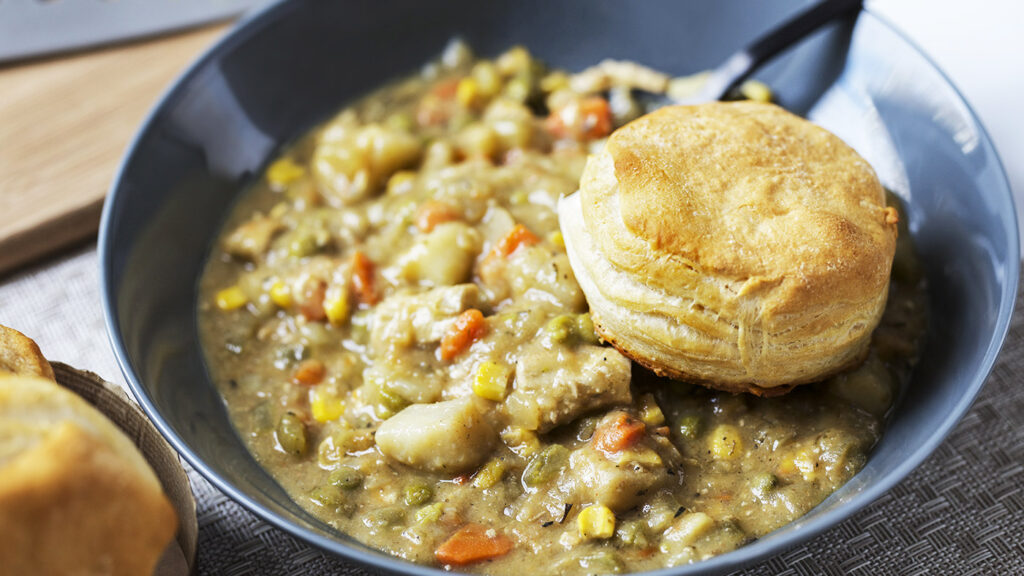 Slow Cooker Chicken Pot Pie