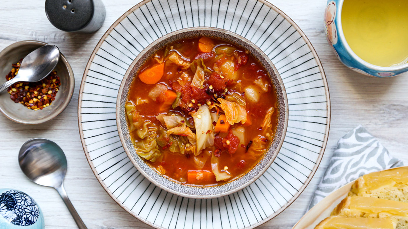 Spicy Cabbage Soup