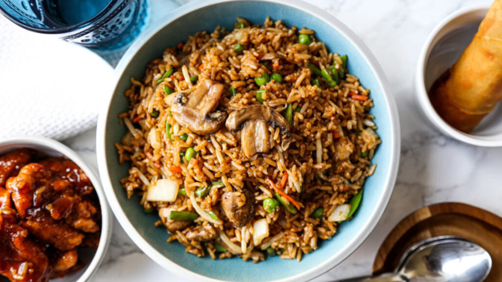Take Out Style Vegetable Fried Rice