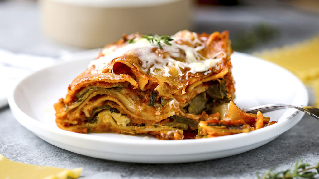 Slow Cooker Vegetable Lasagna