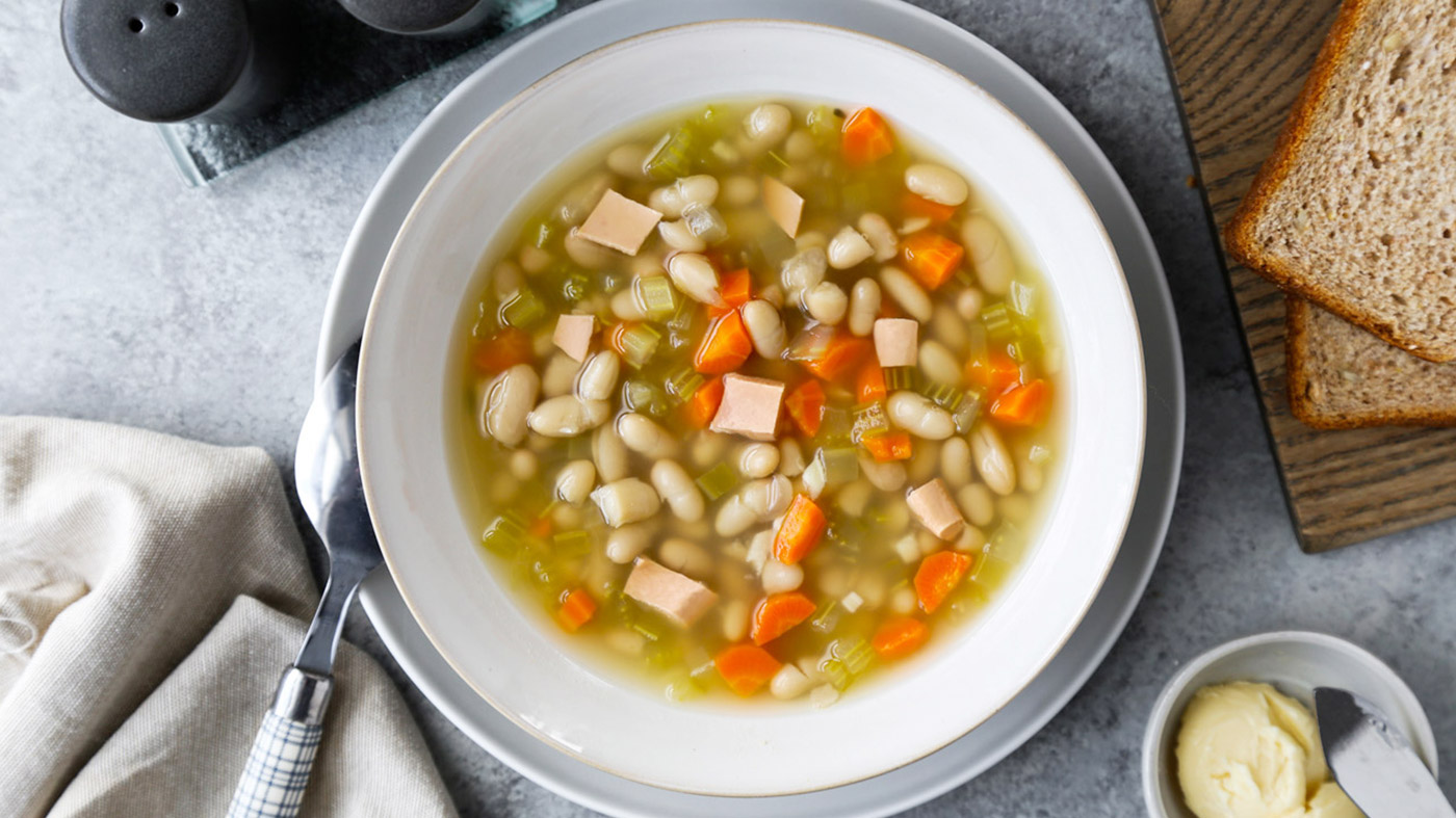 White Bean and Ham Soup