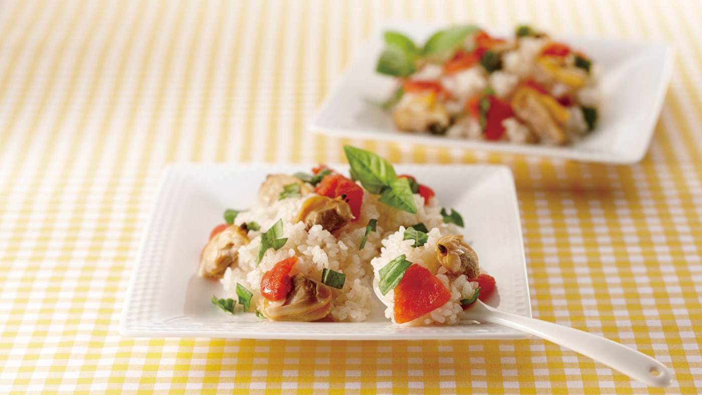 Clam and Tomato Rice