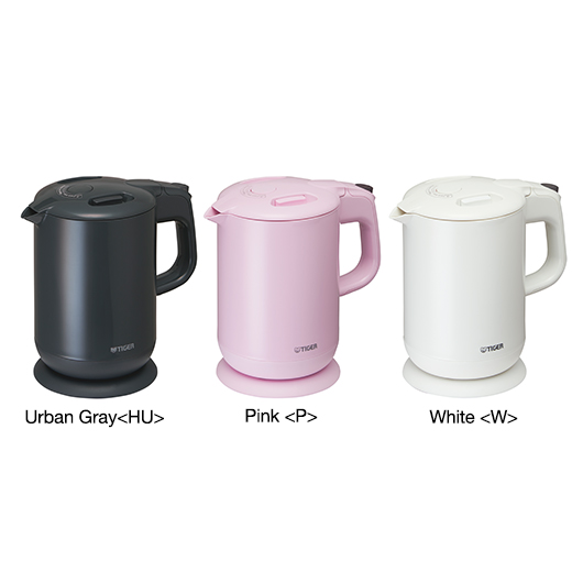 Tiger Thermos Electric Kettle 600ml White Wakuko PCF-G060-W Tiger