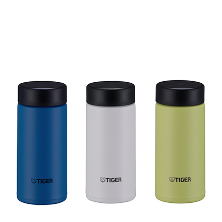 Tiger Stainless Mini Bottle White