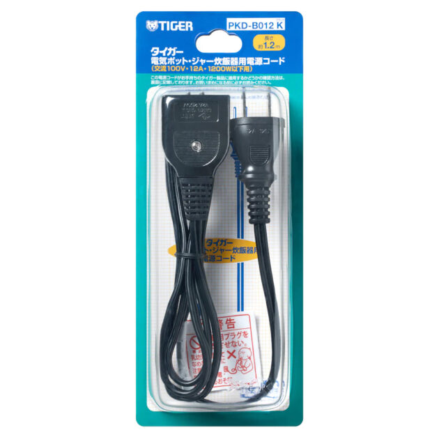 タイガー ジャー炊飯器・電気ポット用電源コード PKD-B012（PKD-B012）の公式商品画像