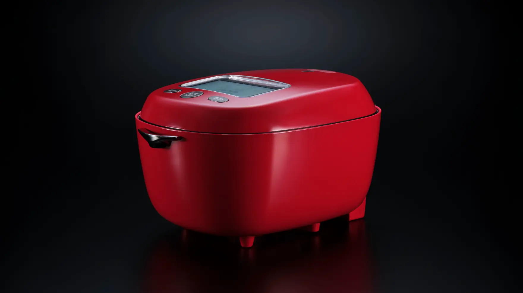 Rice cooker top view