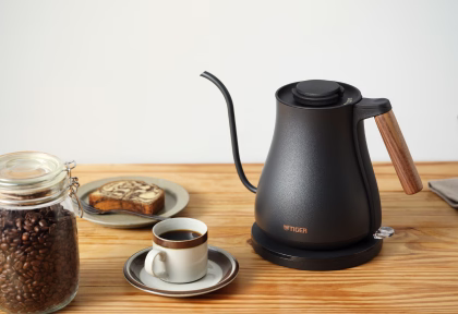 Kettle on the table